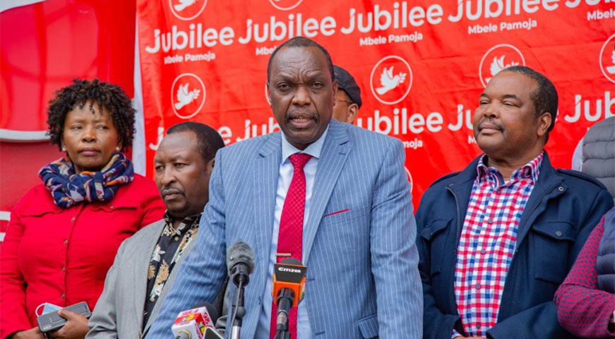 Jubilee Party Secretary General Jeremiah Kioni